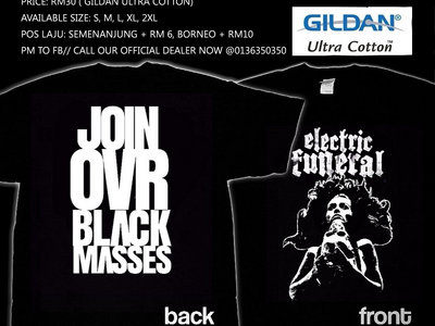 Black Masses Tee (SOLD OUT) main photo