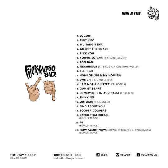 The 'F**k You, Too Bad' Deluxe Edition Mixtape | Eleji