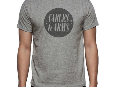 Cables & Arms logo t-shirt - Heather Gray main photo