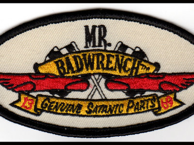 Mr. Badwrench Embroidered Patch main photo