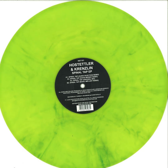 Spinal Tap EP | Diego Hostettler, Krenzlin, Audio Injection, David
