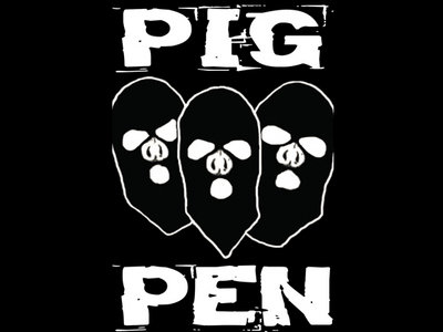 PIG PEN | Tres Amigos Sticker | 3"x5" main photo