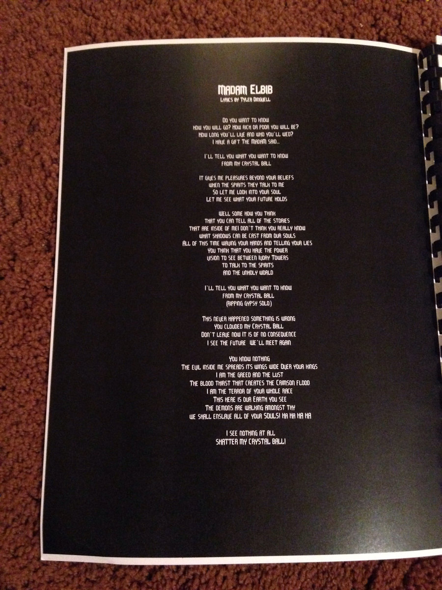 Guitar Tab Book | Great Electric Quest