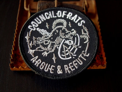 Argue & Refute Stealth Embroidered Patch main photo