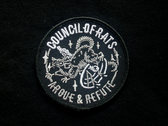 Argue & Refute Stealth Embroidered Patch photo 