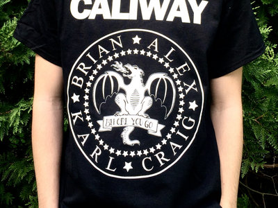 Caliway - BLACK "Dragon" T-Shirt main photo