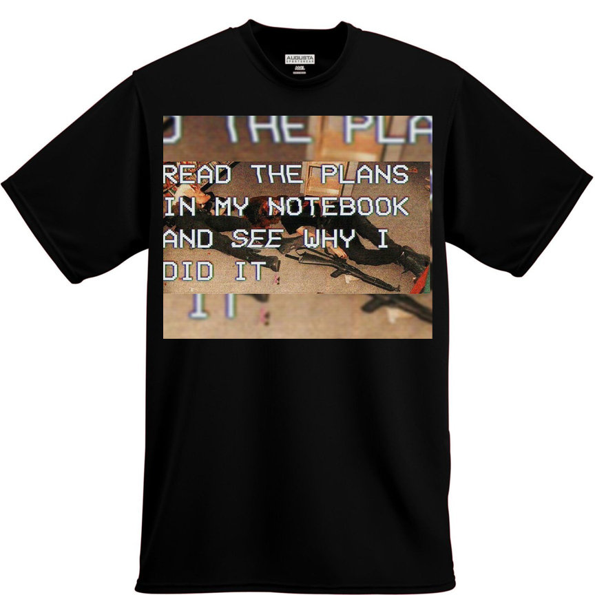 DYLAN KLEBOLD JOURNAL TEE | DiasterPieces