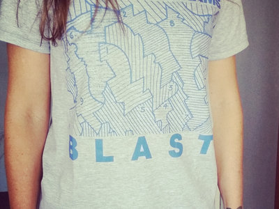 BLAST t-shirt - blue and grey main photo