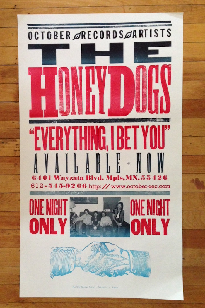 LIMITED EDITION** Everything, I Bet You Hatch Show Print