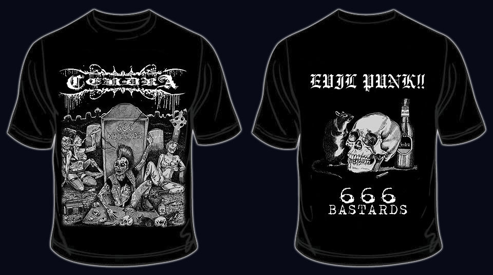 TShirt 666 Bastards Cendra