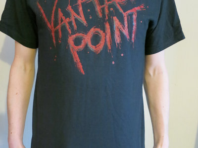 Unisex Black Vantage Point Blood Logo T-Shirt main photo
