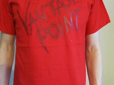 Unisex Red Vantage Point Blood Logo T-Shirt main photo