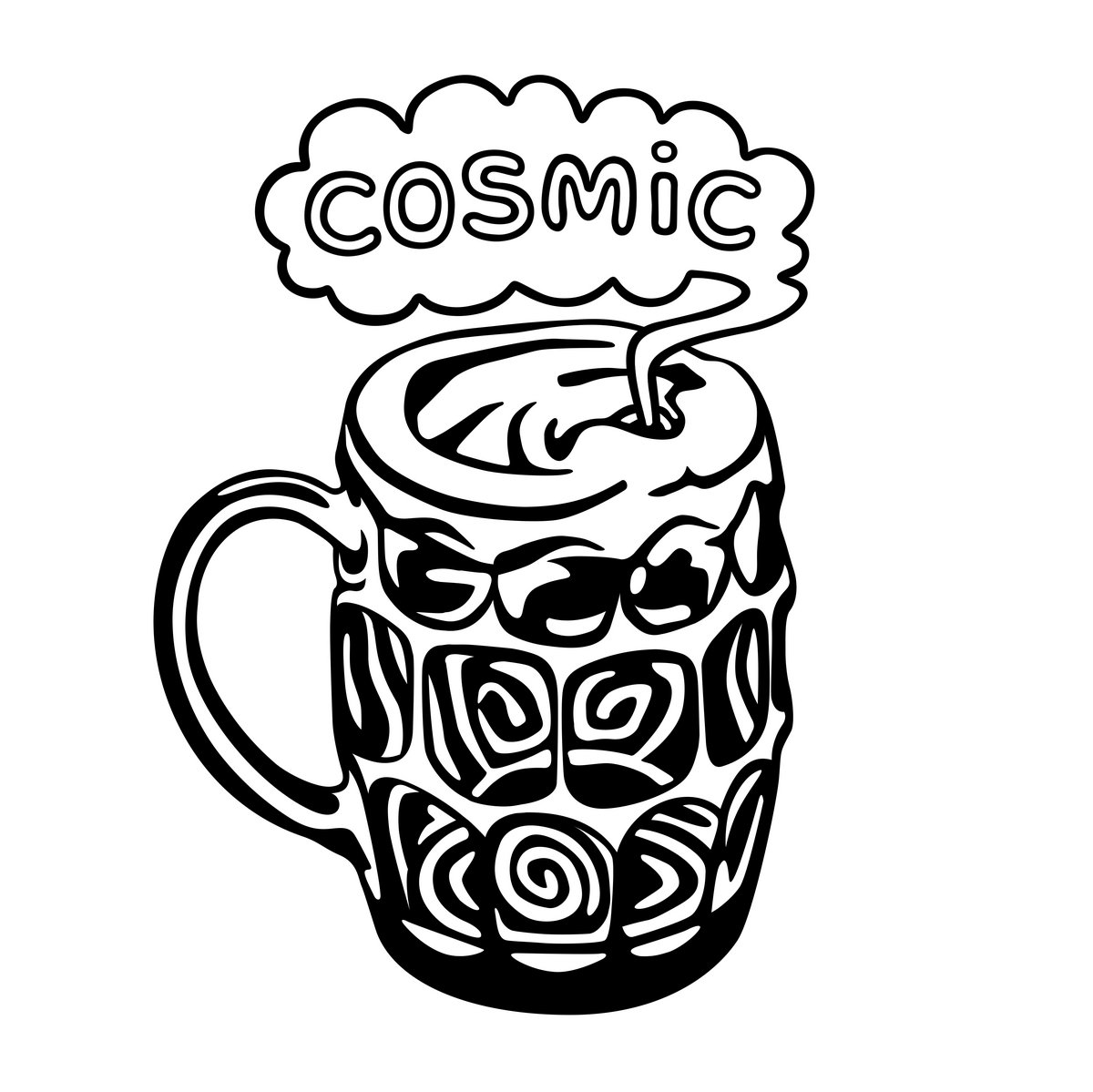 Cosmic Pint Glass