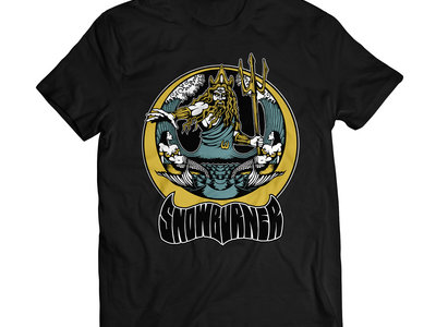 Poseidon Design T-shirt - Black main photo