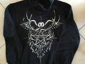 Zipper "Spirits" - Front and Back (white) photo 
