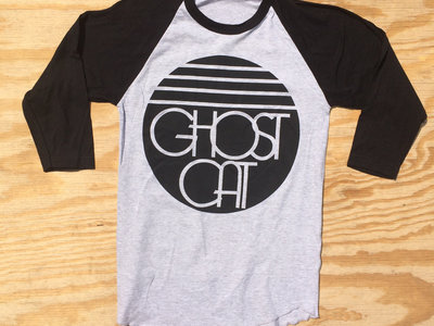 "Ghost Cat Logo" Baseball T-Shirt main photo