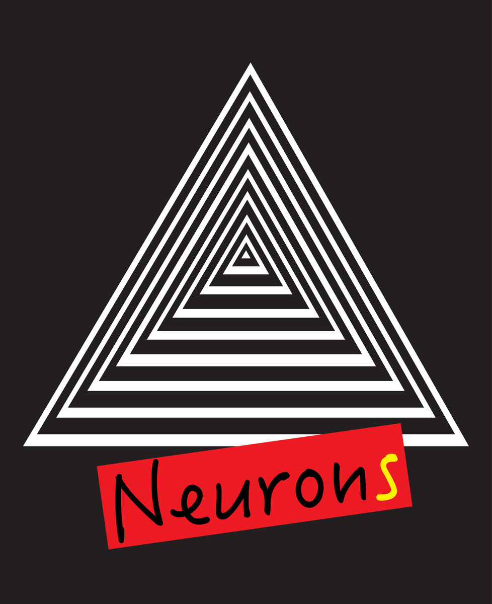 Neurons Tshirt Psycho Trangle Style Hedgehog