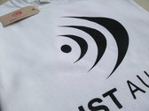 Dust Audio Limited Edition T-Shirt - White / Black Logo photo 