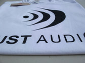 Dust Audio Limited Edition T-Shirt - White / Black Logo photo 