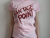 Ladies Pink Blood Logo T-Shirt photo 