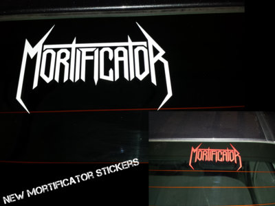 Mortificator Vinyl Sticker main photo