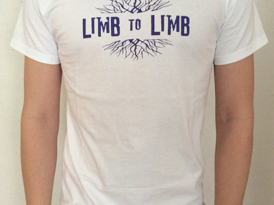 Limb to Limb T-shirt "White and Purple" main photo
