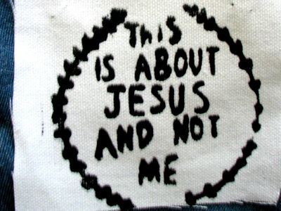 "This is About Jesus" patch main photo
