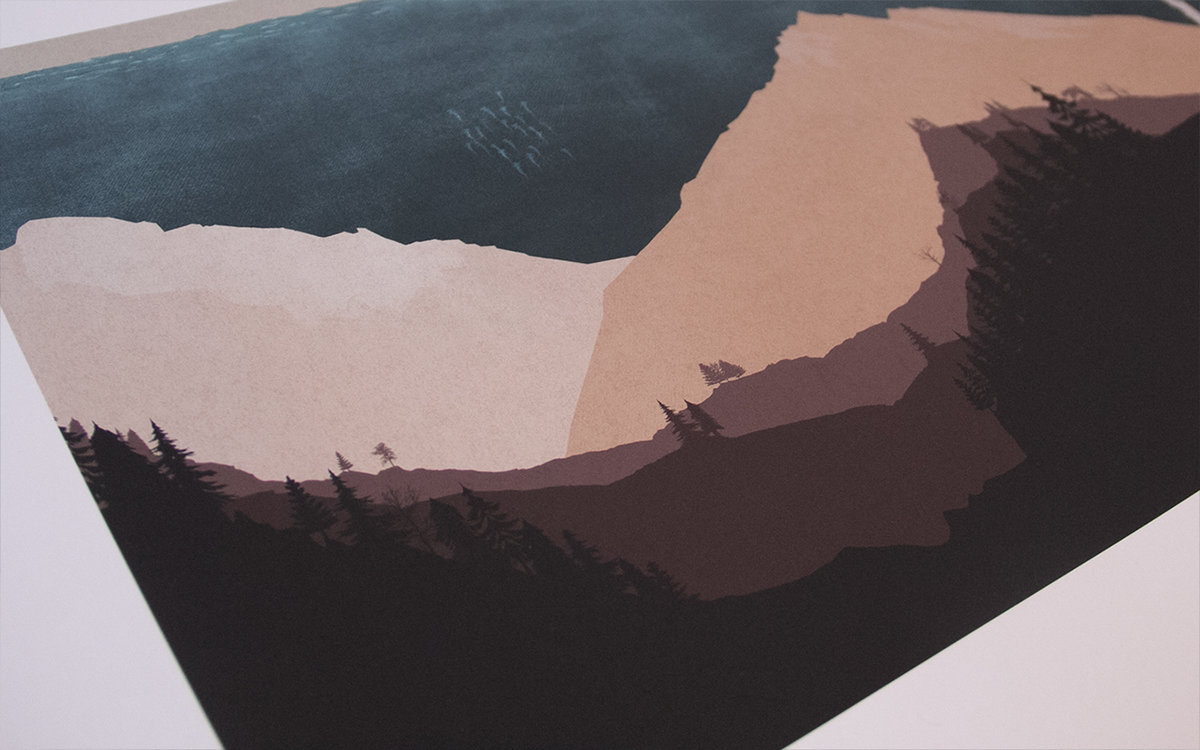 Departure Songs - outside cover print (Medium 636mm x 320mm) | We