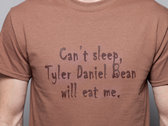 Can't Sleep Tyler Daniel Bean Will Eat Me T-Shirt photo 