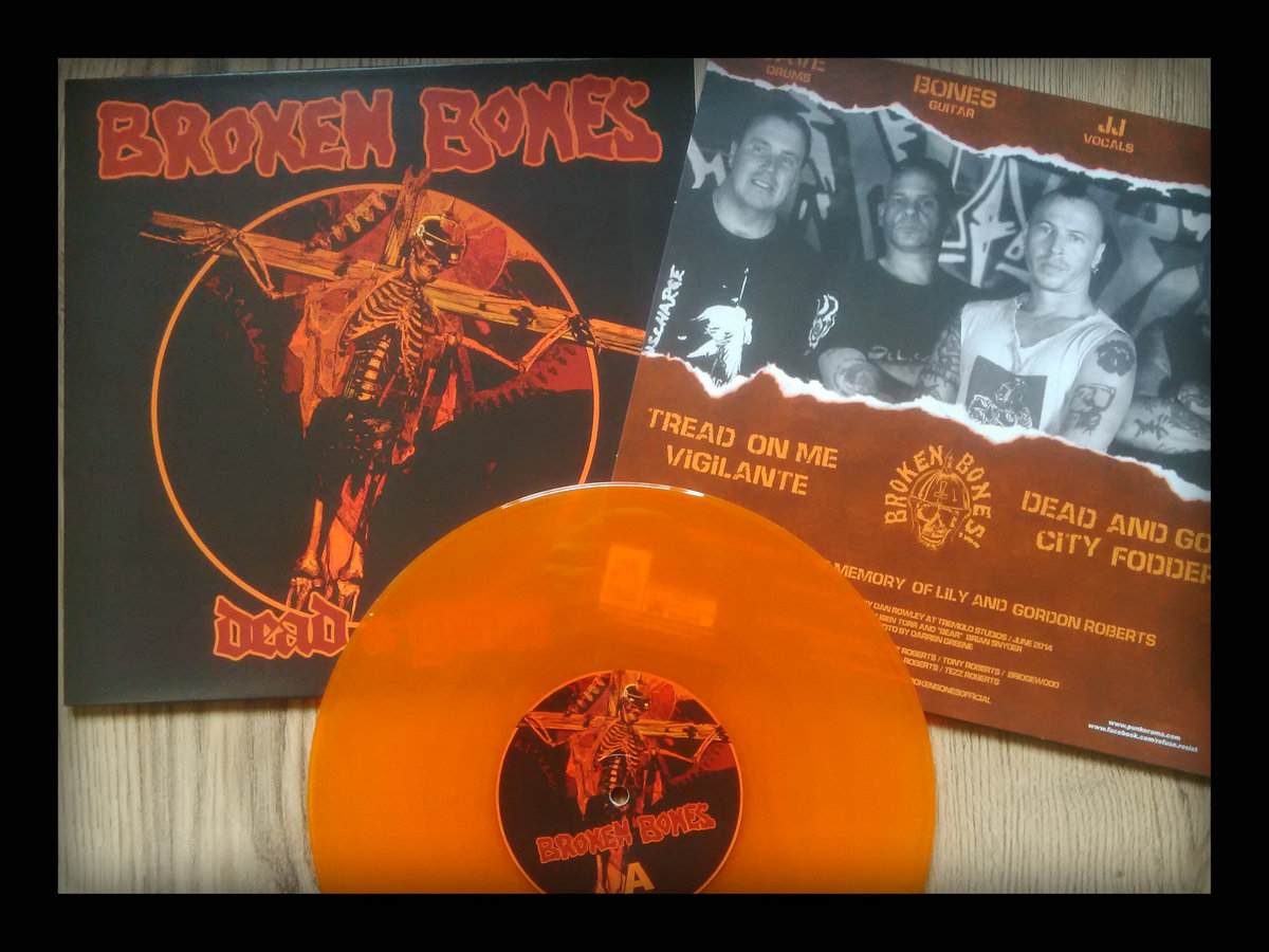 LP 帯付きBROKEN BONES DEM BONES! Broken Bones – Dem Bones/Decapitated – CD (Compilation), 1990