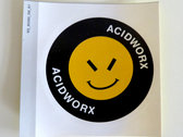 AcidWorx 303 Design T-Shirt Black + "FREE" Sticker photo 