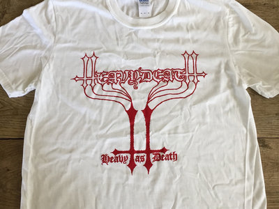 Heavy as Death (limited red/white tshirt) main photo