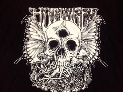 Hot Wires Skull T-shirt main photo