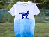 Cool Waves Kitty Cat Tie Dye Shirt photo 