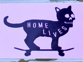 9 Lives Kitty Vinyl Sticker photo 