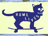 9 Lives Kitty Vinyl Sticker photo 