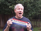 "Anti-Candidate" Bumper Sticker photo 