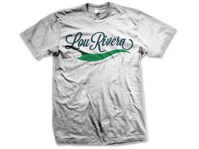 Lou Rivera Limited Edition "The Running Away" T-Shirt White main photo