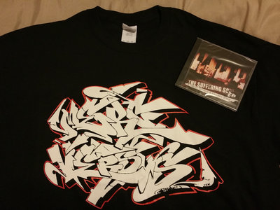 Merc Versus Graffiti Logo T-Shirt & The Suffering Soul EP CD Bundle main photo