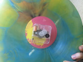 Double Decker Hand Poured, Laser Cut, Vinyl Record, Clock photo 