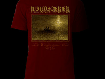 Hail the Sea T-Shirt (Red) main photo