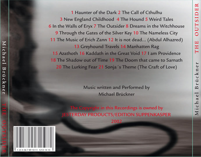 THE OUTSIDER - Music inspired by the life and work of H. P.