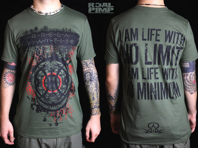 'I Am Life' T-Shirt - MILITARY GREEN main photo