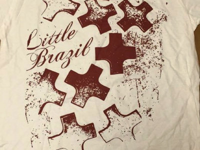 Little Brazil Son T-Shirt White/Maroon main photo
