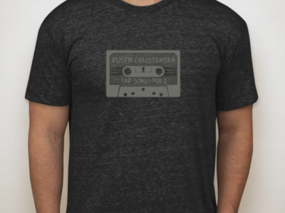 Black Cassette Unisex "Sad Songs Mix2" Tri-Blend American Apparel T-Shirt main photo
