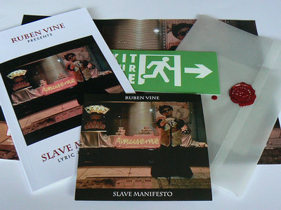 'Slave Manifesto' Photo & Lyric Book Album main photo