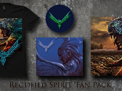 Rectified Spirit FAN PACK: T-shirt + CD + Digital + Badge + Sticker main photo