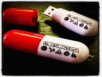 Street Drugs DTLA custom USB PILL drive in dope baggy! main photo