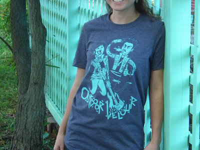 "Punk Rock" Ladies T-shirt in Heather Gray main photo