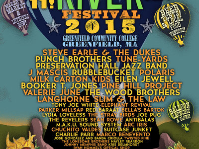 Green River Festival 2015 poster (with artists) main photo
